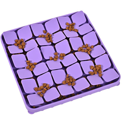 OurMiao Silicone Snuffle Mat for Dogs & Cats – Interactive Foraging Puzzle Enrichment Mat