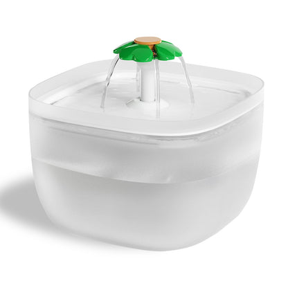 Lychee Automatic Cat Water Fountain – 3-Tier Waterfall Rechargeable Pet Fountain